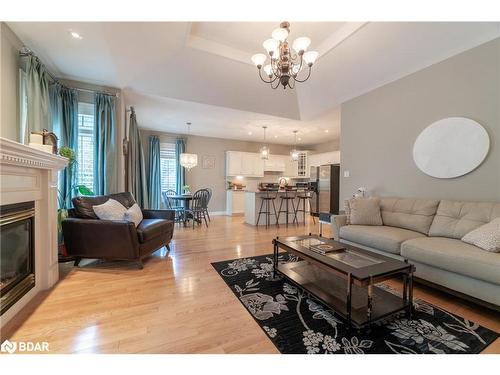 107 Cumming Drive, Barrie, ON - Indoor Photo Showing Living Room With Fireplace