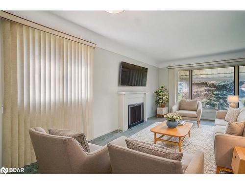 705 Glenforest Road, Oshawa, ON - Indoor Photo Showing Living Room With Fireplace