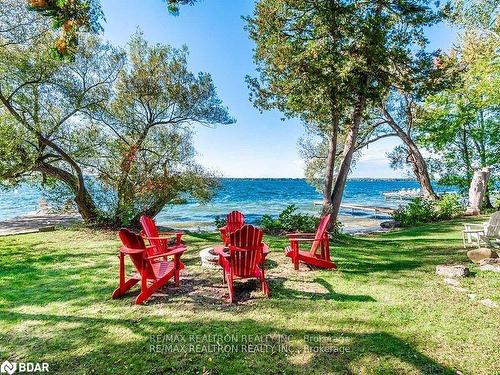 6568 Quarry Point Road, Ramara, ON - Outdoor With Body Of Water With View