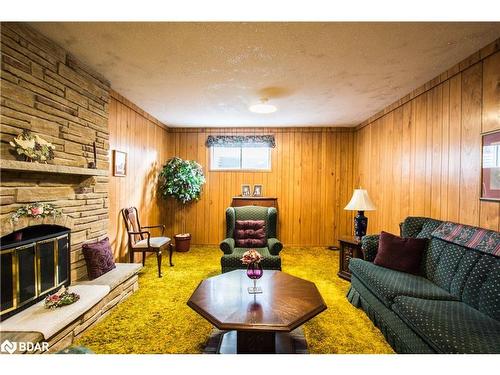 279 Cook Street, Barrie, ON - Indoor Photo Showing Living Room With Fireplace