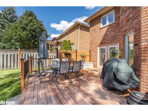 22 Thackeray Crescent, Barrie, ON - Outdoor With Deck Patio Veranda With Exterior