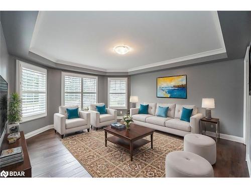 26 Riverside Drive, Mono, ON - Indoor Photo Showing Living Room With Fireplace