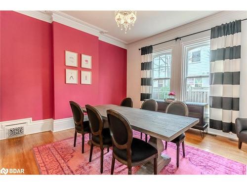 72 High Street, Barrie, ON - Indoor Photo Showing Dining Room