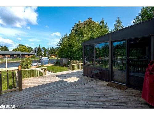 57 Lake Avenue, Ramara, ON - Outdoor With Deck Patio Veranda