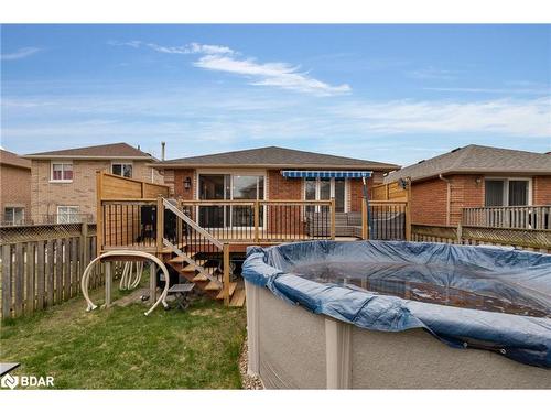 94 Butternut Drive, Barrie, ON - Outdoor With Above Ground Pool With Deck Patio Veranda