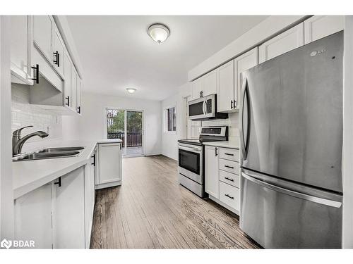 380 Leacock Drive, Barrie, ON - Indoor Photo Showing Kitchen With Stainless Steel Kitchen With Double Sink