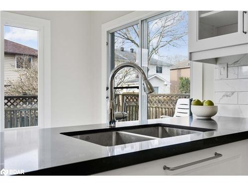 36 Carr Drive, Barrie, ON - Indoor Photo Showing Kitchen With Double Sink