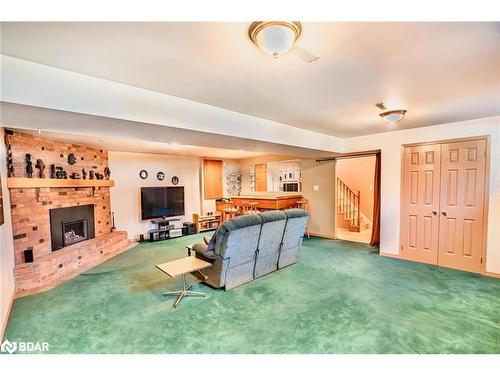 17 Mayfair Drive, Barrie, ON - Indoor With Fireplace