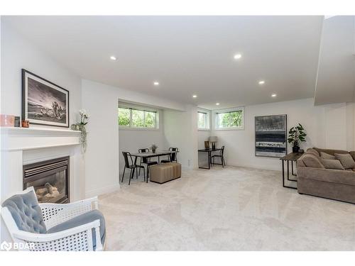 268 Dock Road, Barrie, ON - Indoor Photo Showing Living Room With Fireplace