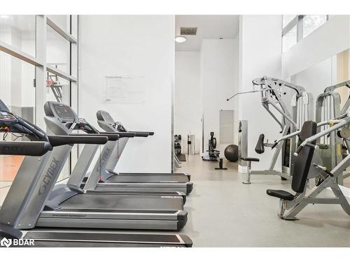 201-15 Brunel Court, Toronto, ON - Indoor Photo Showing Gym Room