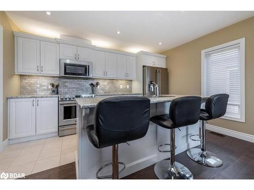 26 Hunter Avenue, Victoria Harbour, ON - Indoor Photo Showing Kitchen With Stainless Steel Kitchen With Upgraded Kitchen