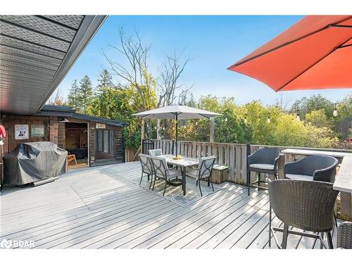 2447 Ridge Road W, Oro-Medonte, ON - Outdoor With Deck Patio Veranda With Exterior