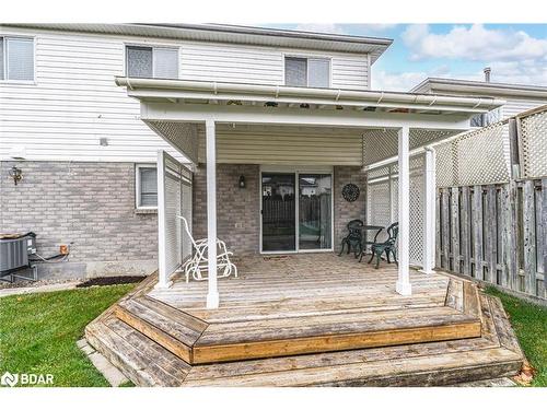 27 Waddington Crescent, Barrie, ON - Outdoor With Deck Patio Veranda With Exterior