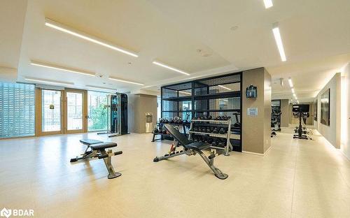 318-60 Tannery Road, Toronto, ON - Indoor Photo Showing Gym Room