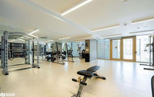 318-60 Tannery Road, Toronto, ON - Indoor Photo Showing Gym Room