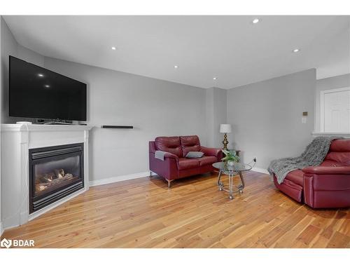 3 Logan Court, Barrie, ON - Indoor Photo Showing Living Room With Fireplace