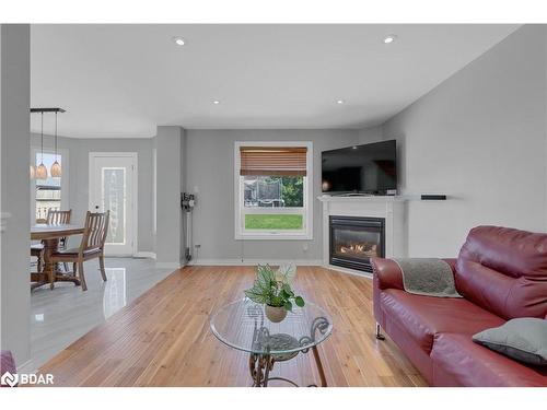 3 Logan Court, Barrie, ON - Indoor Photo Showing Living Room With Fireplace