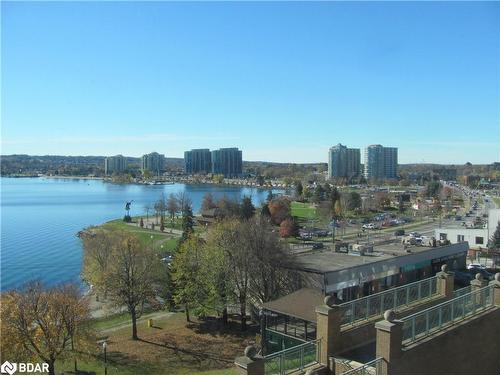 605-150 Dunlop Street E, Barrie, ON - Outdoor With Body Of Water With View