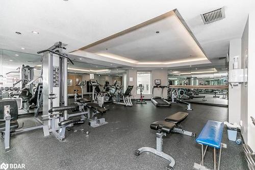 605-150 Dunlop Street E, Barrie, ON - Indoor Photo Showing Gym Room