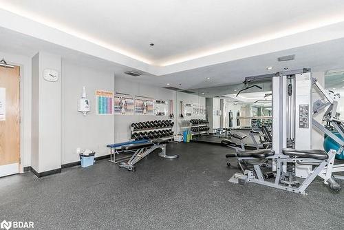 605-150 Dunlop Street E, Barrie, ON - Indoor Photo Showing Gym Room