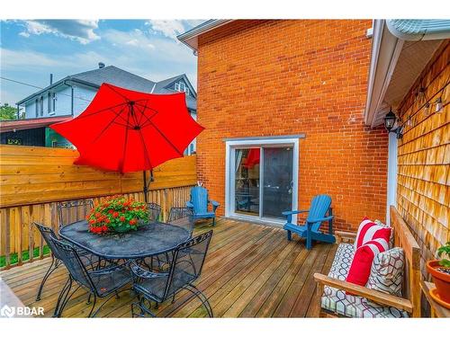 25 William Street, Barrie, ON - Outdoor With Deck Patio Veranda With Exterior