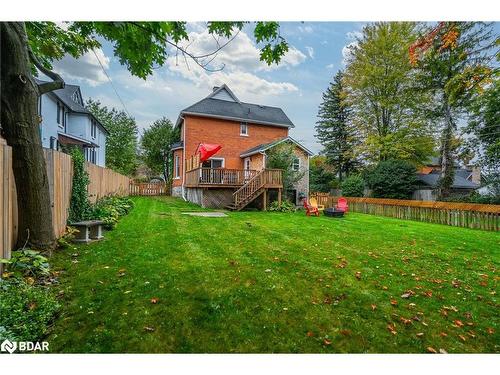 25 William Street, Barrie, ON - Outdoor With Deck Patio Veranda With Backyard