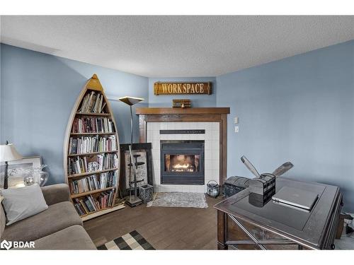 53 Slalom Drive, Oro-Medonte, ON - Indoor Photo Showing Living Room With Fireplace