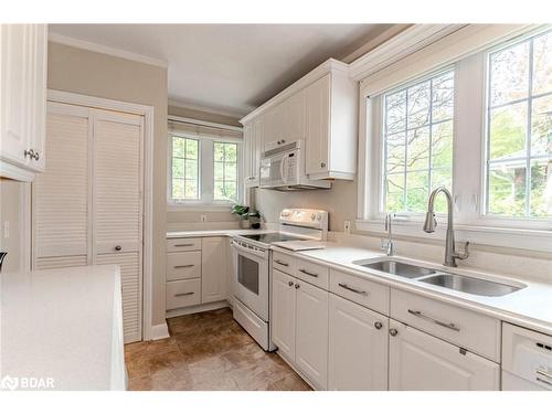 9 Orchard Drive, Barrie, ON - Indoor Photo Showing Kitchen With Double Sink