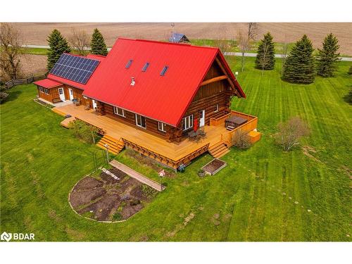 116278 Second Line Sw, Melancthon, ON - Outdoor With Deck Patio Veranda