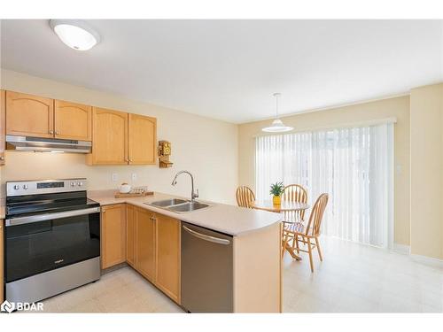 37 Player Drive, Barrie, ON - Indoor Photo Showing Kitchen With Double Sink