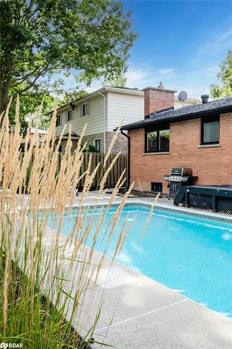 279 Anne Street N, Barrie, ON - Outdoor With In Ground Pool