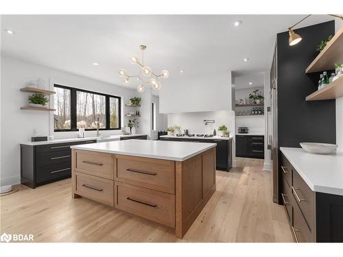 19 Walter James Parkway, Minesing, ON - Indoor Photo Showing Kitchen With Upgraded Kitchen