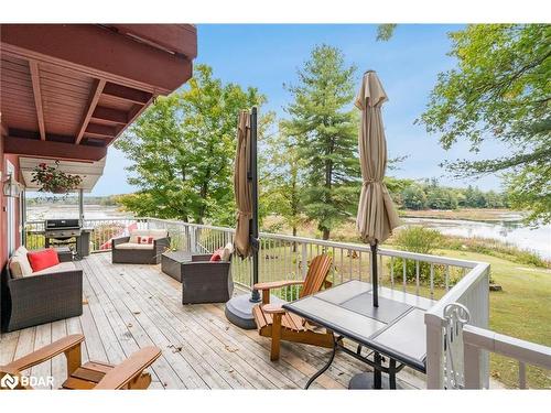 1472 Otter Point Road, Coldwater, ON - Outdoor With Deck Patio Veranda With Exterior