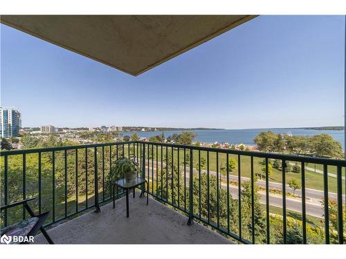 709-75 Ellen Street, Barrie, ON - Outdoor With Body Of Water With Balcony With View With Exterior