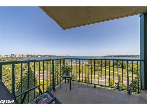 709-75 Ellen Street, Barrie, ON - Outdoor With Body Of Water With Balcony With View With Exterior