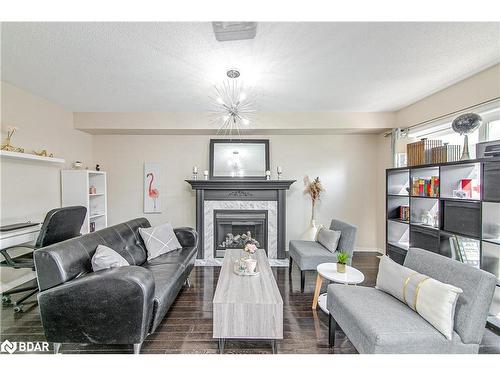 2100 Osbond Road, Innisfil, ON - Indoor Photo Showing Living Room With Fireplace