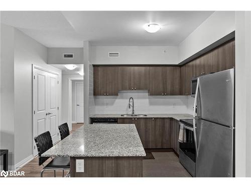 204-20 Koda Street, Barrie, ON - Indoor Photo Showing Kitchen With Double Sink With Upgraded Kitchen