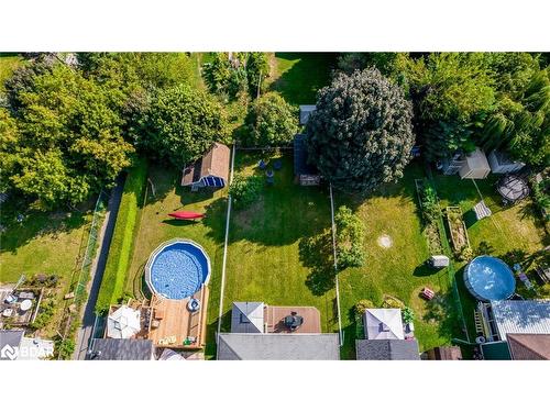 85 Elizabeth Street, Barrie, ON - Outdoor With Above Ground Pool With View