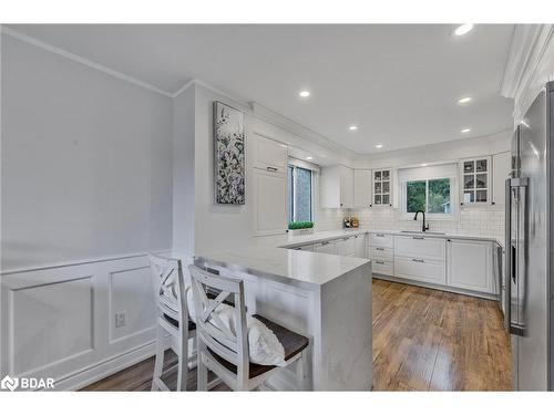 85 Elizabeth Street, Barrie, ON - Indoor Photo Showing Kitchen With Double Sink