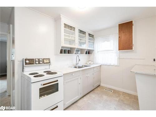 13 Albany Avenue, Orillia, ON - Indoor Photo Showing Kitchen With Double Sink