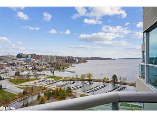 1507-2 Toronto Street, Barrie, ON - Outdoor With Body Of Water With Balcony With View