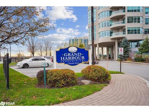 1507-2 Toronto Street, Barrie, ON - Outdoor With Balcony With Facade