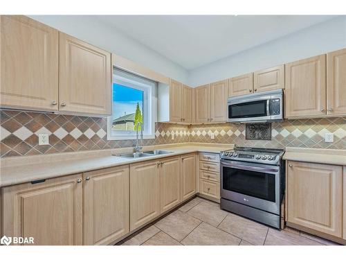 36 Batteaux Street, Barrie, ON - Indoor Photo Showing Kitchen With Double Sink