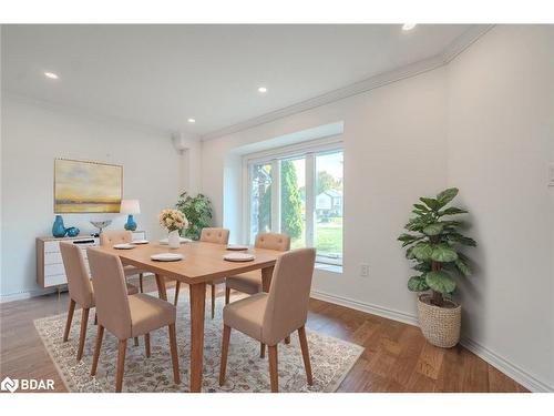 15 Herrell Avenue, Barrie, ON - Indoor Photo Showing Dining Room