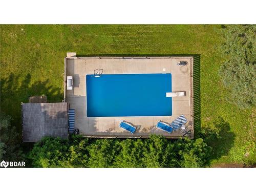 1551 Gill Road, Midhurst, ON - Outdoor With In Ground Pool