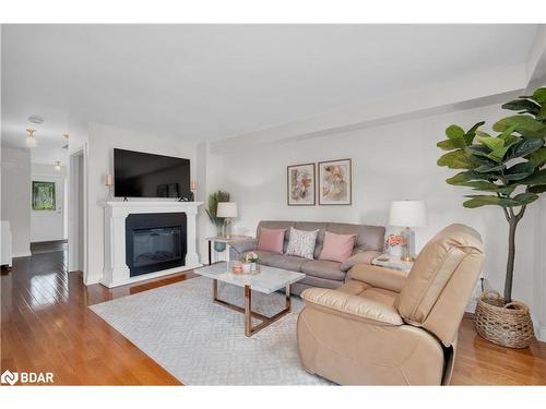 108 Garden Drive, Barrie, ON - Indoor Photo Showing Living Room With Fireplace