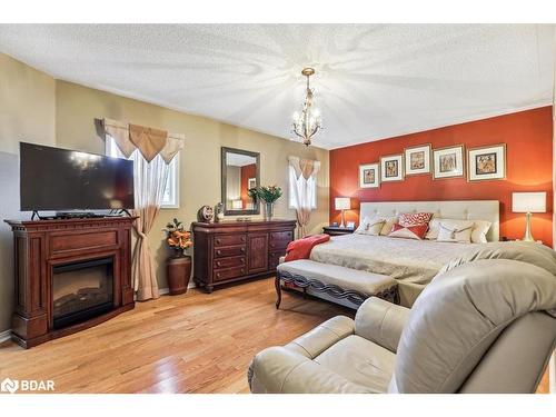 146 Whitby Shores Greenway, Whitby, ON - Indoor Photo Showing Bedroom With Fireplace