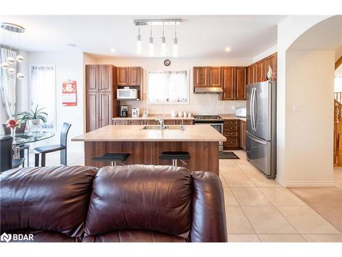 56 Oliver'S Mill Road, Barrie, ON - Indoor Photo Showing Kitchen With Stainless Steel Kitchen With Double Sink