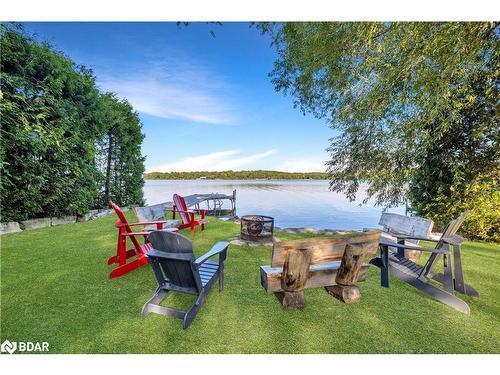 6270 Jim Mitchells Road, Ramara, ON - Outdoor With Body Of Water With View