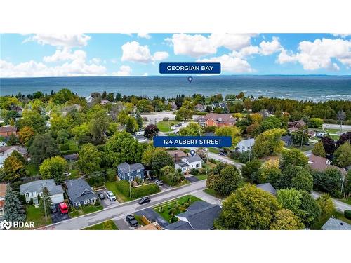 124 Albert Street, Collingwood, ON - Outdoor With Body Of Water With View